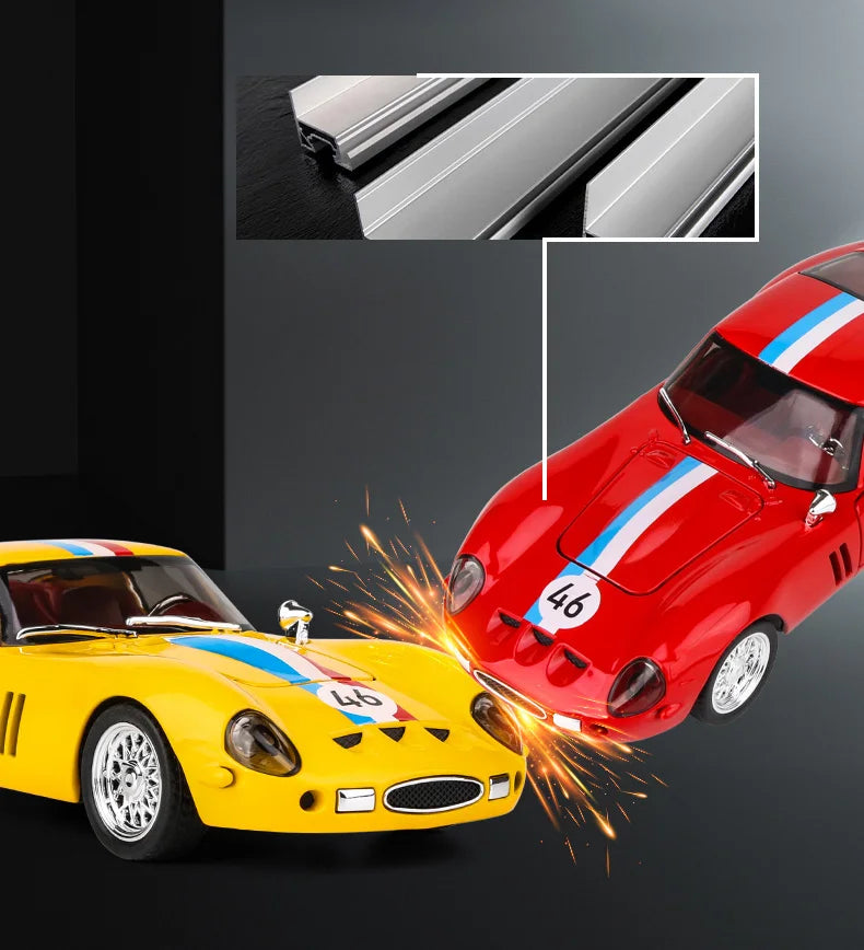 1:32 250 GTO Supercar Alloy Model Car Toy Diecasts Metal Casting Sound and Light Car Toys For Children Vehicle